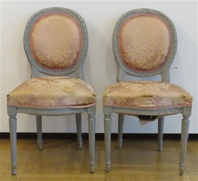 Zwei Sessel im Neo-Louis-Seize-Stil, 19. Jahrhundert - Art, antiques and jewellery