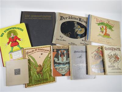 10 Kinder- und Jugendbücher - Art, antiques and jewellery