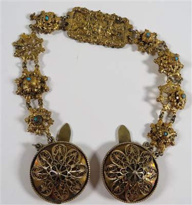Bauchkette, vornehmlich 19. Jahrhundert - Arte, antiquariato e gioielli