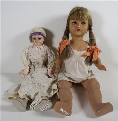Zwei Puppen - Umění, starožitnosti a šperky