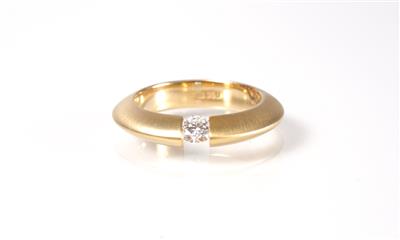 Brillant-Spannring ca. 0,35 ct - Arte, antiquariato e gioielli