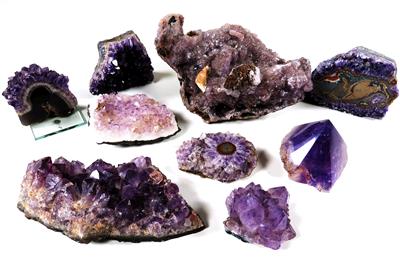 Amethyst und Amethystachat - Art, antiques and jewellery