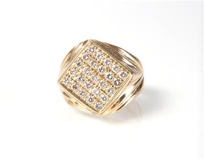 Brillantring, zus. 0,75 ct - Jewellery