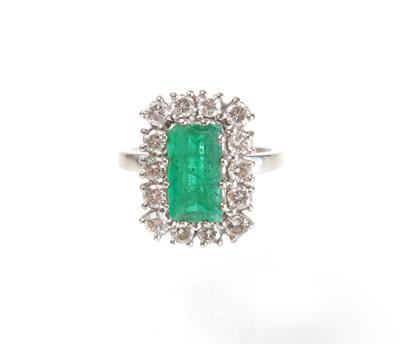 Brillantdamenring zus. ca. 1 ct - Art, antiques and jewellery