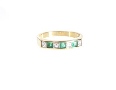 Diamantdamenring - Art, antiques and jewellery