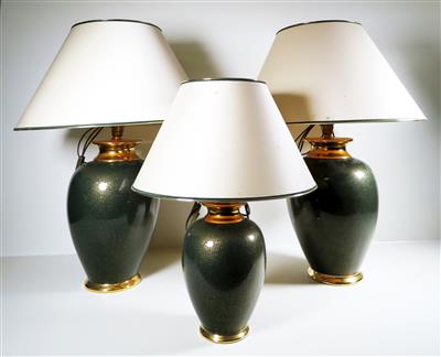 Drei Tischlampen, 20. Jahrhundert - Kunst, Antiquitäten und Schmuck