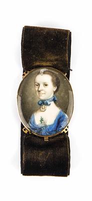Miniaturist, Englische Schule um 1760, Umkreis Nathaniel Hone - Art, antiques and jewellery