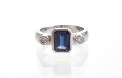 Brillantring zus. ca. 0,25 ct - Art, antiques and jewellery