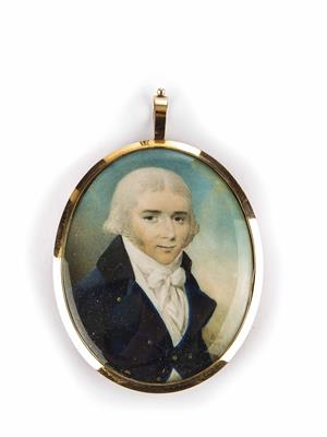Miniaturist P. M., Englische Schule, Ende 18. Jahrhundert - Umění, starožitnosti a šperky