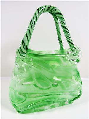 Glas-Tasche, wohl Murano 2. Hälfte 20. Jahrhundert - Jewellery, antiques and art