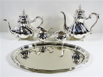 Kaffee-Teeservice, Meister Silber AG - Jewellery, antiques and art