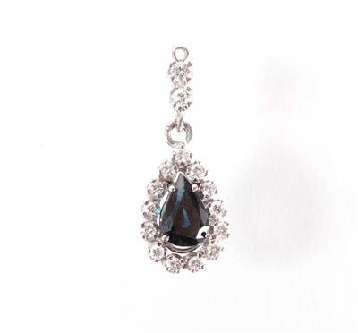 Brillantanhänger zus. ca. 0,35 ct - Schmuck, Kunst und Antiquitäten