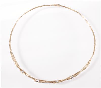 Diamantcollier - Jewellery, antiques and art