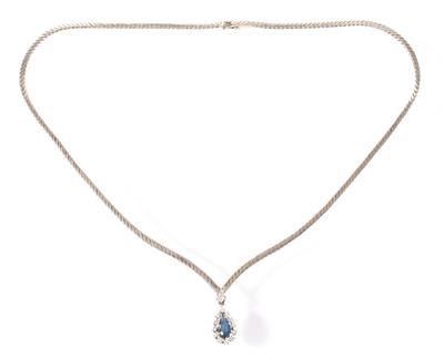 Brillantcollier zus. ca. 0,35 ct - Schmuck, Kunst und Antiquitäten