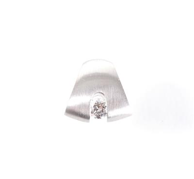 Brillantanhänger ca. 0,25 ct - Klenoty, umění a starožitnosti