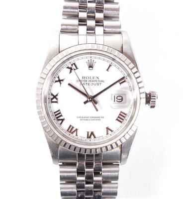 Rolex Oyster Perpetual Datejust Armbanduhr - Schmuck, Kunst und Antiquitäten