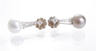 Südseeperlen Diamant Ohrgehänge zus. 2,75 ct - Gioielli, arte e antiquariato