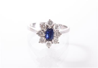 Brillantdamenring zus. ca. 0,62 ct - Jewellery, antiques and art