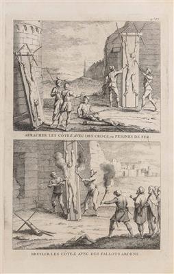 Konvolut von 10 barocken Kupferstichen, Frankreich um 1700 - Klenoty, umění a starožitnosti