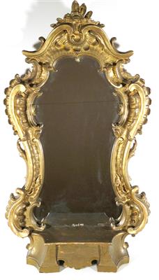 Altarförmiger Aufsatzspiegel,18./19. Jahrhundert - Schmuck, Kunst und Antiquitäten