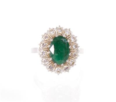 Brillantdamenring zus. ca. 0,80 ct - Schmuck, Kunst und Antiquitäten