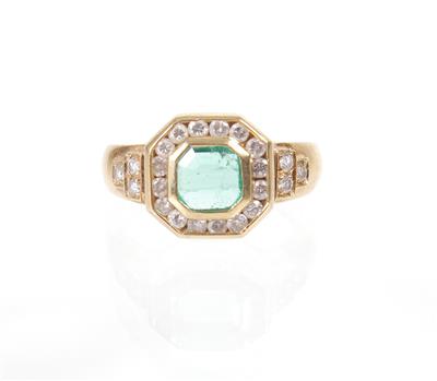 Brillantring zus. ca. 0,46 ct - Jewellery, antiques and art