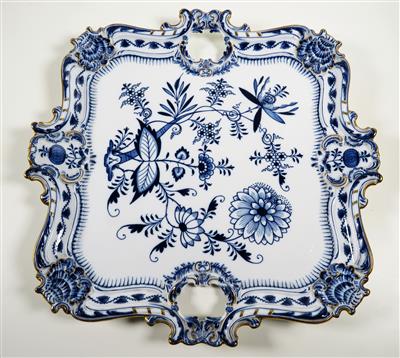 Tablett, Meissen, 1860-1924 - Klenoty, umění a starožitnosti