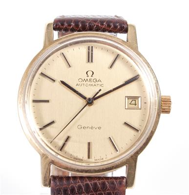 Omega Geneve Herrenarmbanduhr - Jewellery, antiques and art