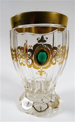 Sockelbecher, Böhmen 20. Jahrhundert - Jewellery, antiques and art