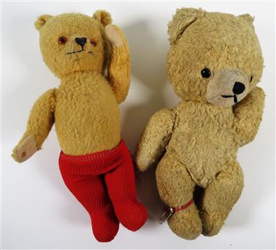 Zwei Teddybären, 1950/60er-Jahre - Gioielli, arte e antiquariato