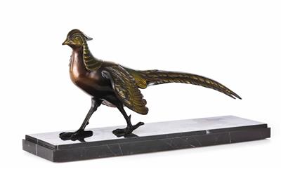 Art Deco-Tierfigur 'Schreitender Fasan', Frankreich, 1920er-Jahre - Gioielli, arte e antiquariato