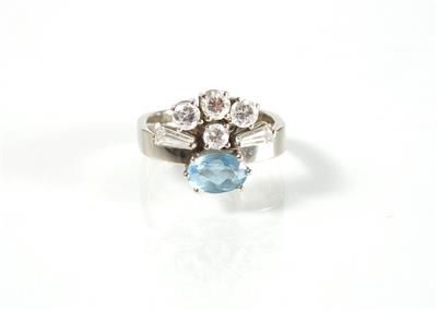 Brillant-Diamantdamenring zus. ca. 0,70 ct - Gioielli