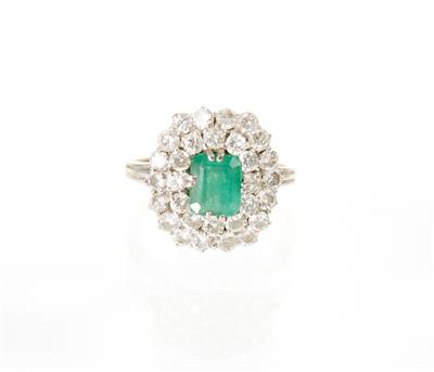 Brillantdamenring zus. ca. 1 ct - Schmuck, Kunst und Antiquitäten