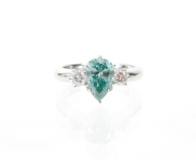 Brillant-Diamantdamenring zus. 1,68 ct - Schmuck, Kunst und Antiquitäten