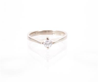 Brillantsolitärring ca. 0,25 ct - Jewellery, antiques and art