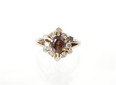 Diamantdamenring zus. ca. 0,30 ct - Gioielli, arte e antiquariato