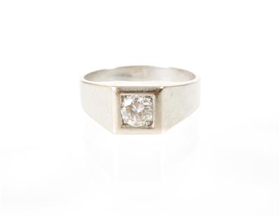 Solitärring 0,71 ct - Schmuck und Uhren