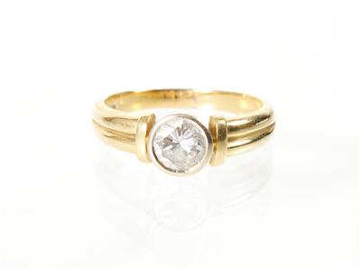 Solitärring ca. 0,75 ct - Jewellery and watches