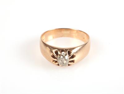 Diamant Ring ca. 0,35 ct - Jewellery, antiques and art