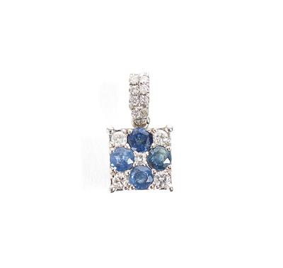 Brillantanhänger zus. ca. 0,25 ct - Schmuck, Kunst und Antiquitäten