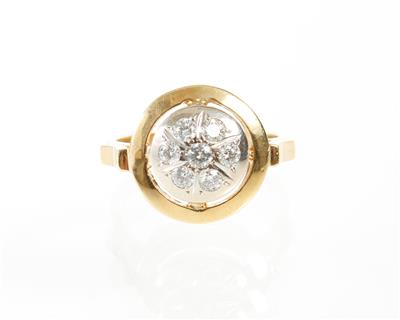 Brillantdamenring zus. ca. 0,45 ct - Schmuck, Kunst & Antiquitäten