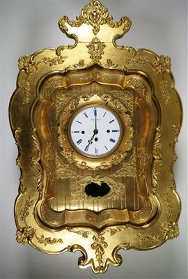 Biedermeier Rahmenuhr, Österreich-Ungarn, Mitte 19. Jahrhundert - Gioielli, arte e antiquariato