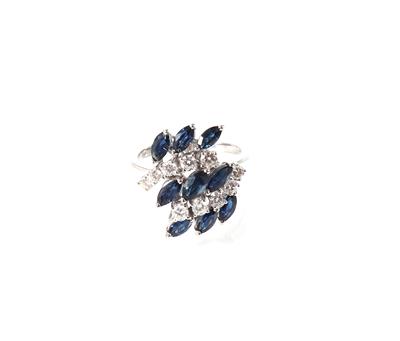 Brillantdamenring zus. ca. 0,45 ct - Schmuck, Kunst und Antiquitäten