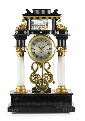 Biedermeier-Kommodenuhr, Österreich, um 1830/40 - Gioielli, arte e antiquariato