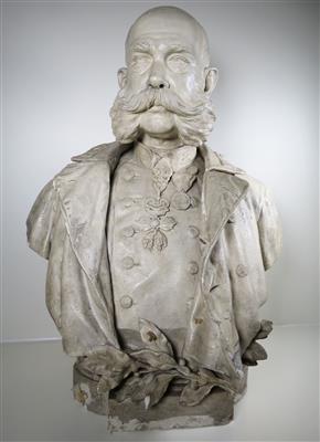 Kaiser Franz Joseph I - Büste, Ende 19. Jahrhundert - Gioielli, arte e antiquariato