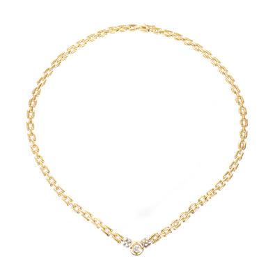 Brillantcollier ca. 0,20 ct - Klenoty, umění a starožitnosti