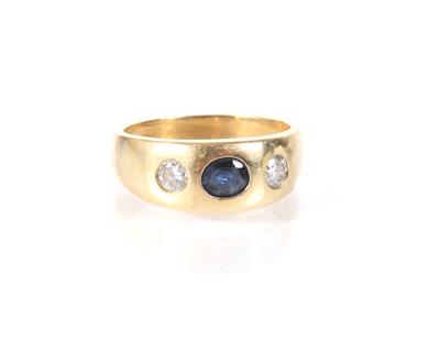 Brillant-Ring, zusammen ca. 0,50 ct - Jewellery, antiques and art
