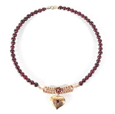 Granatcollier - Gioielli, arte e antiquariato