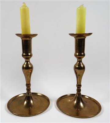 Paar klassizistische Kerzenständer frühes 19. Jhdt. - Schmuck, Kunst & Antiquitäten