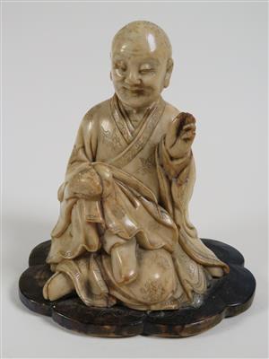 Sitzender Luohan, China, Qing-Dynastie - Gioielli, arte e antiquariato